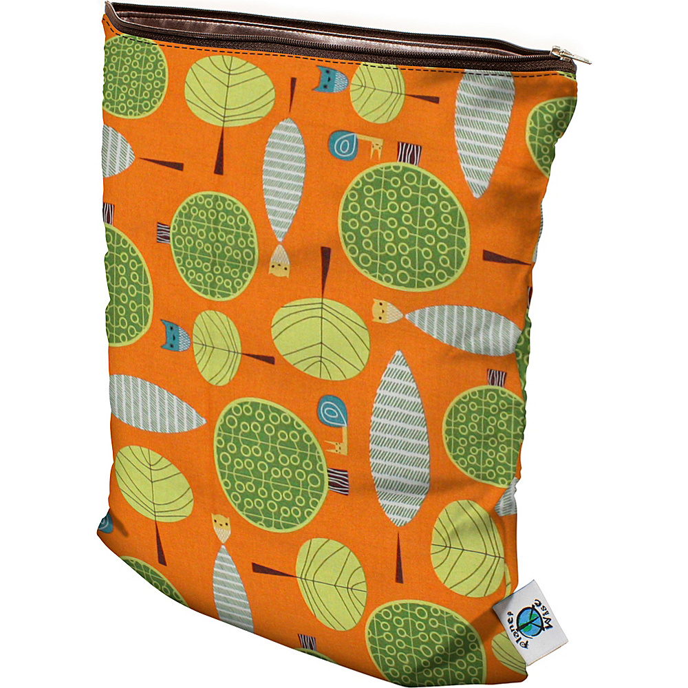 Planet Wise Medium Wet Bag Orange Woods Planet Wise Diaper Bags Accessories