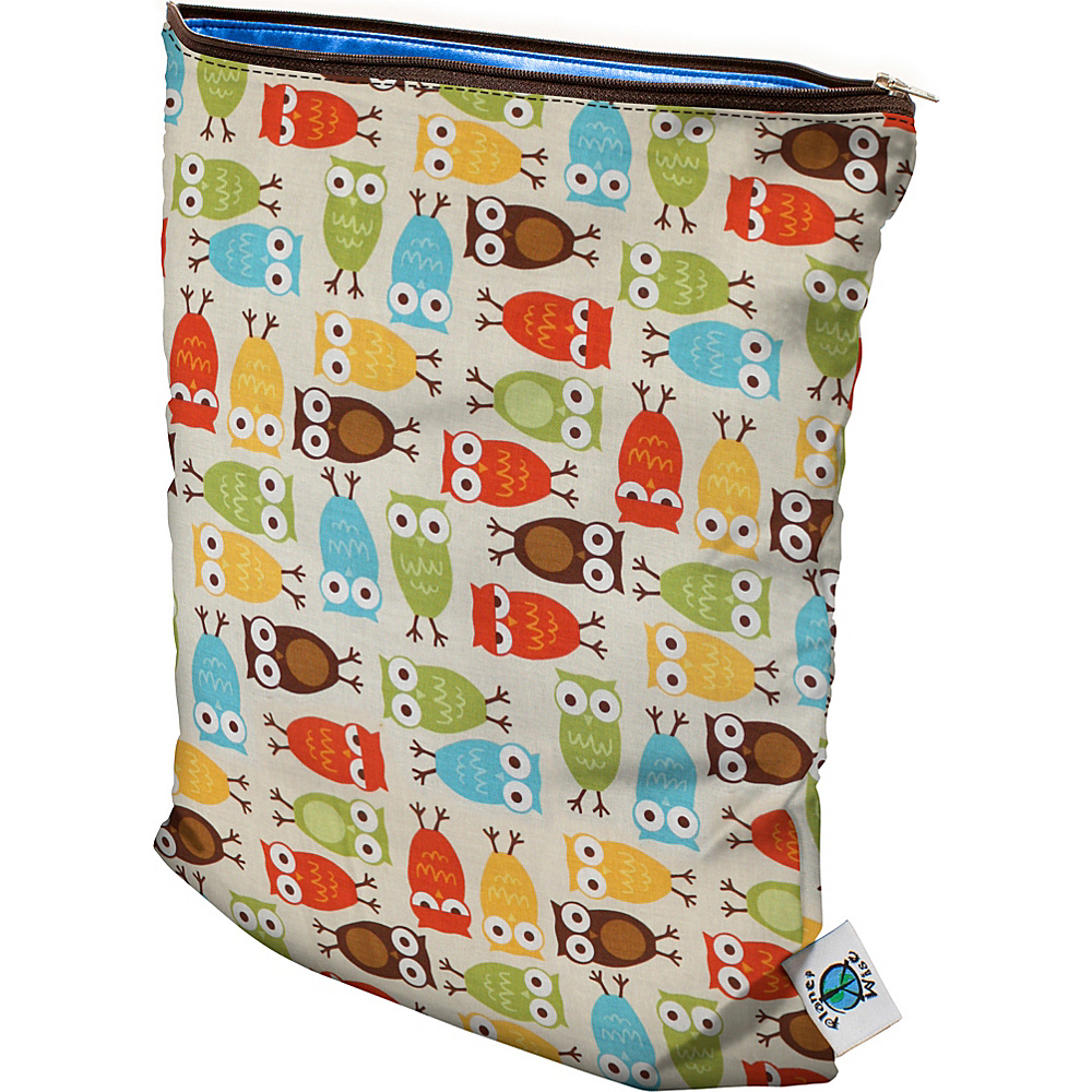 Planet Wise Medium Wet Bag Owl Planet Wise Diaper Bags Accessories