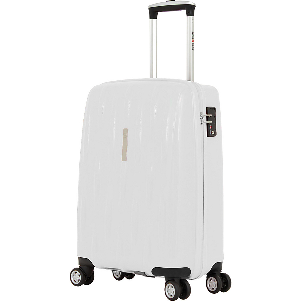 SwissGear Travel Gear 20 Hardside Spinner White SwissGear Travel Gear Hardside Luggage