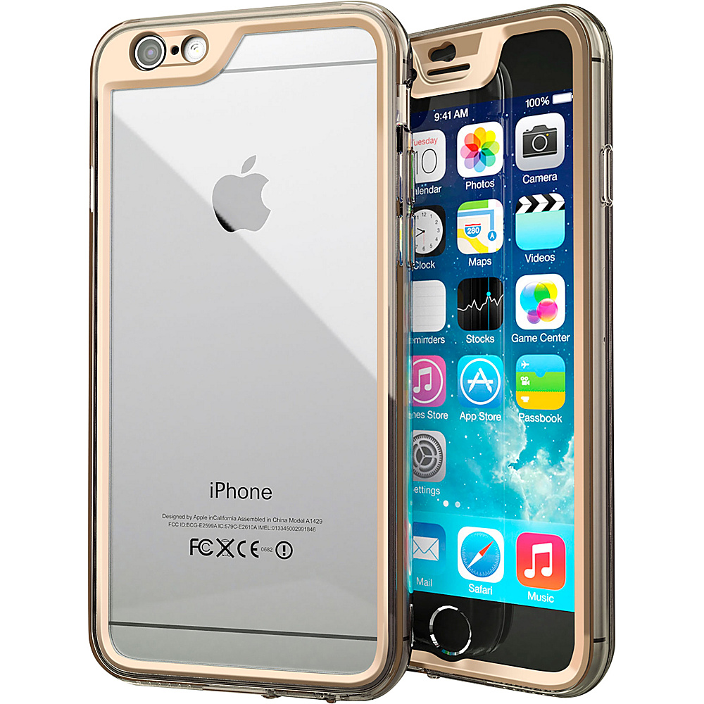 rooCASE Premium Protective Full Body Case for Apple iPhone 6 6s 4.7 inch Fossil Gold rooCASE Personal Electronic Cases