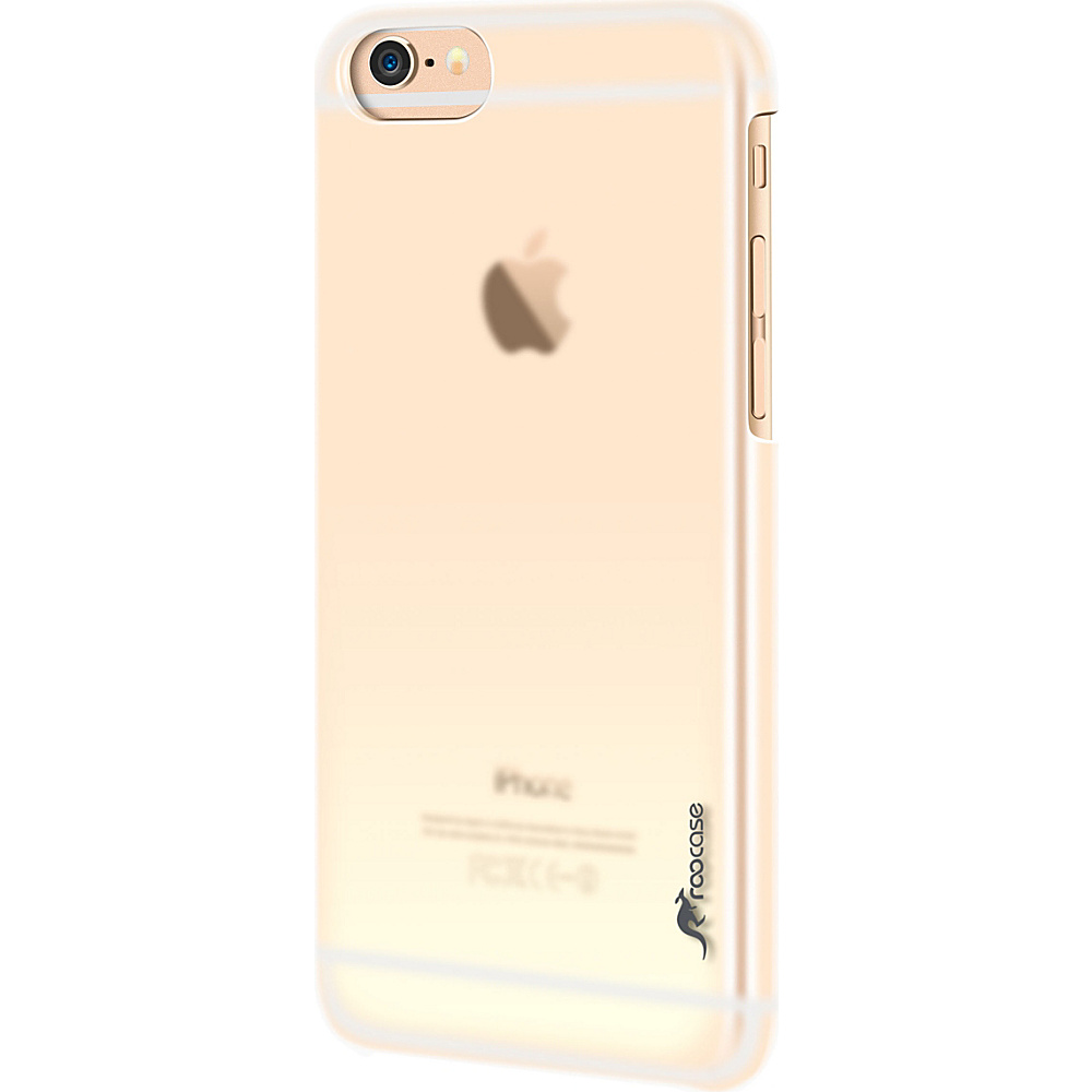 rooCASE Slim Fit Median Hard Case Protective Shell Cover for iPhone 6 6s 4.7 Clear rooCASE Electronic Cases