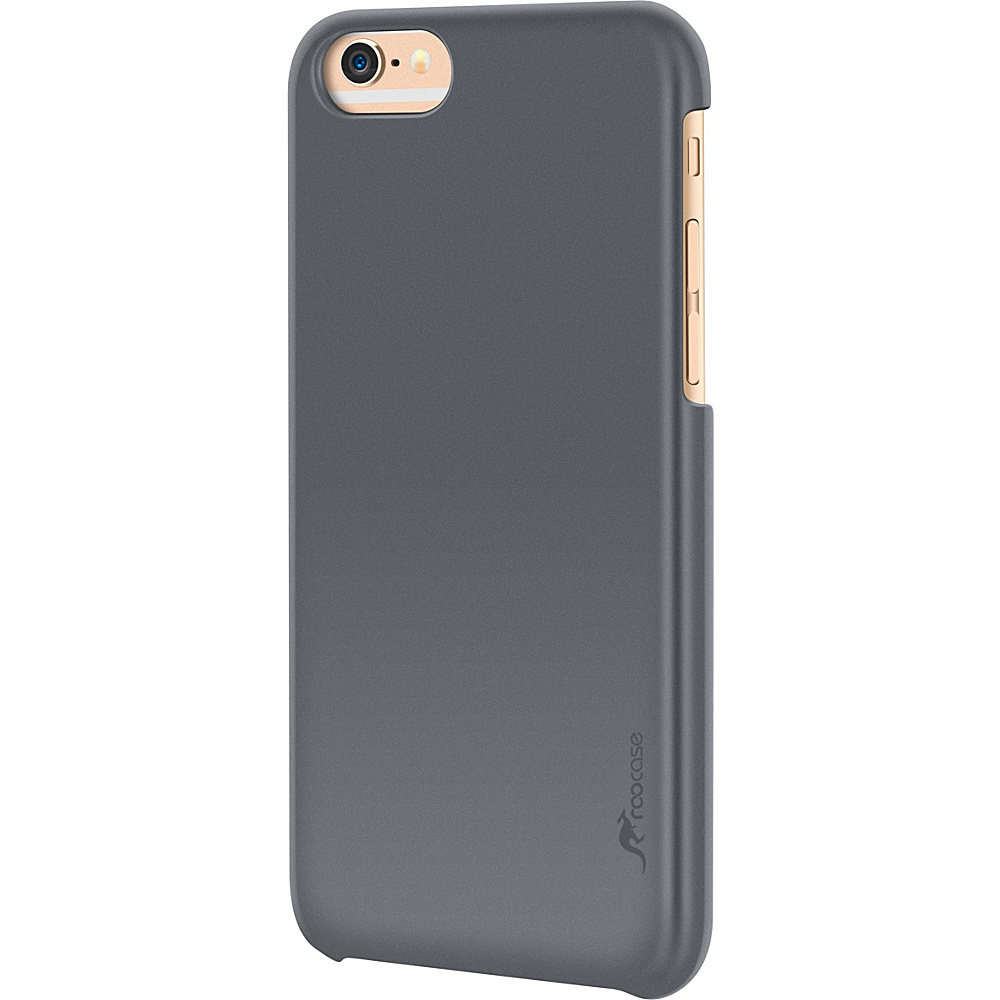 rooCASE Slim Fit Median Hard Case Protective Shell Cover for iPhone 6 6s 4.7 Grey rooCASE Electronic Cases