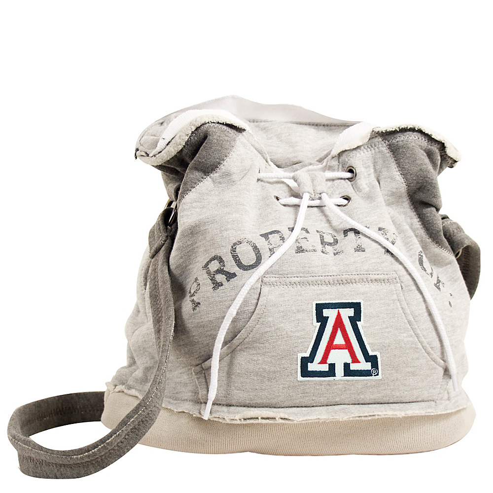 Littlearth Hoodie Shoulder Bag Pac 12 Teams University of Arizona Littlearth Fabric Handbags