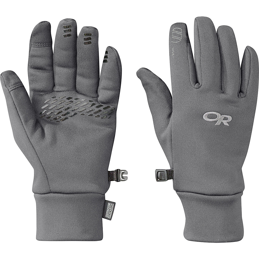 Outdoor Research PL 400 Sensor Gloves Women s Charcoal Heather â SM Outdoor Research Hats Gloves Scarves