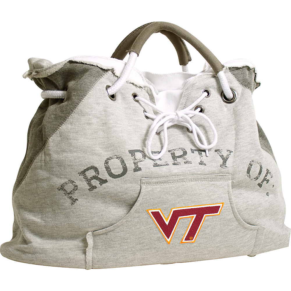 Littlearth Hoodie Tote ACC Teams Virginia Tech Littlearth Fabric Handbags