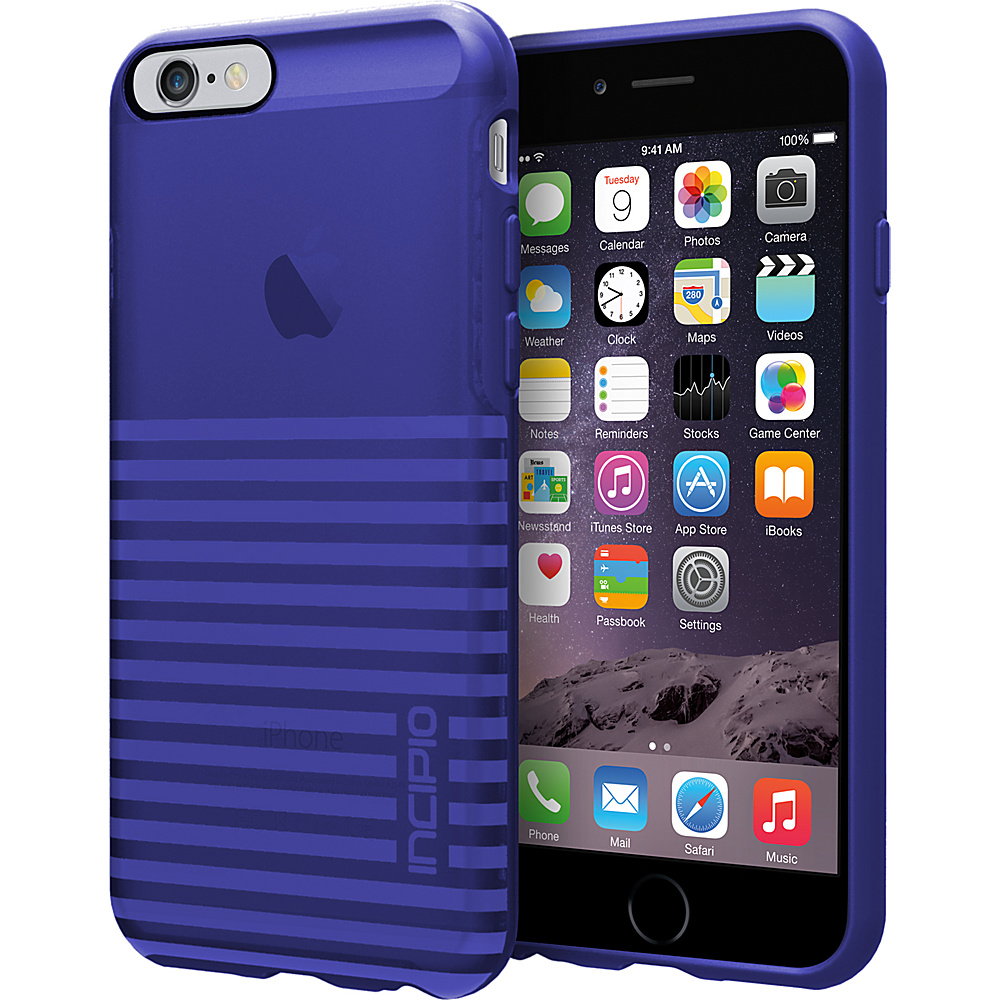 Incipio Rival iPhone 6 6s Case Translucent Cobalt Incipio Electronic Cases