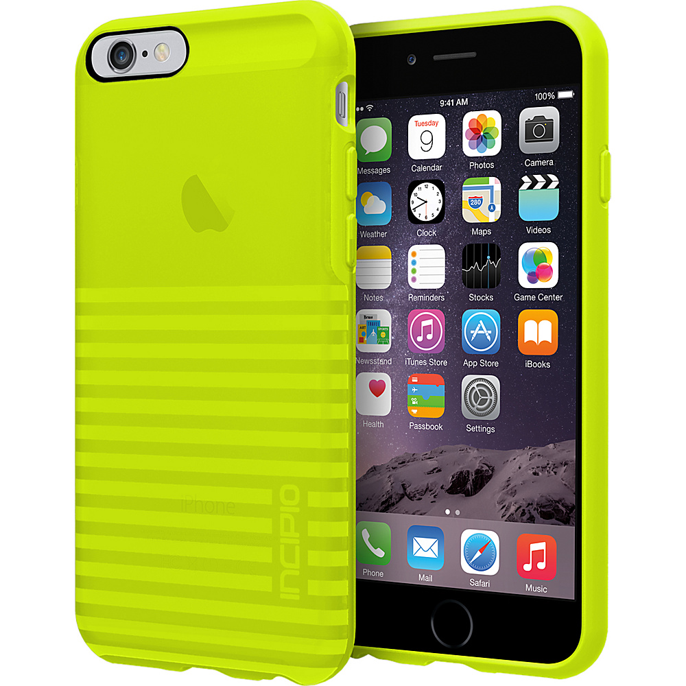 Incipio Rival iPhone 6 6s Case Translucent Electric Lime Incipio Electronic Cases