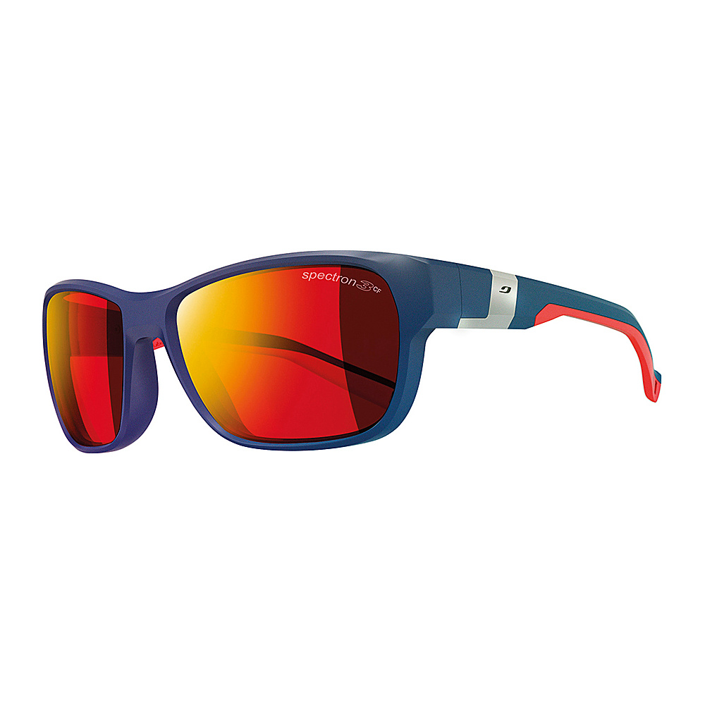 Julbo Coast Sunglasses with Spec 3CF Lenses Dark Blue Red Julbo Sunglasses