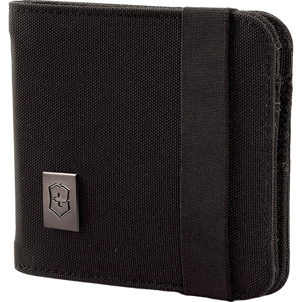 Victorinox Lifestyle Accessories 4.0 Bi Fold Wallet Black Victorinox Men s Wallets