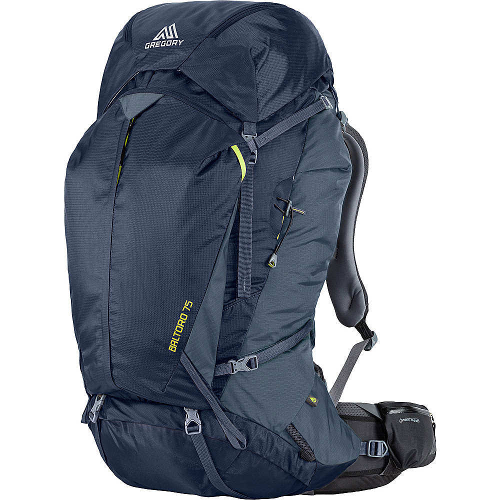 Gregory Men s Baltoro 75 Small Pack Navy Blue Gregory Day Hiking Backpacks