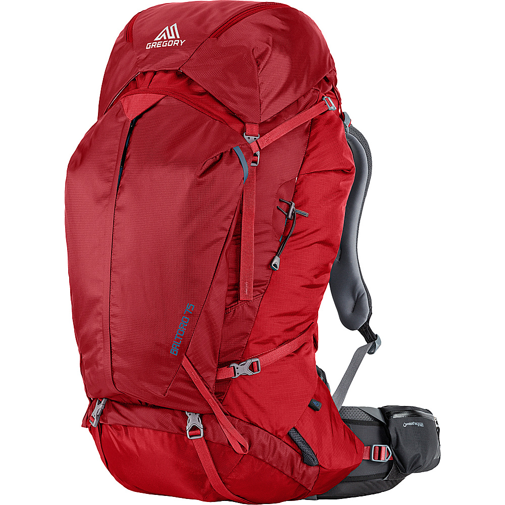 Gregory Men s Baltoro 75 Small Pack Spark Red Gregory Day Hiking Backpacks