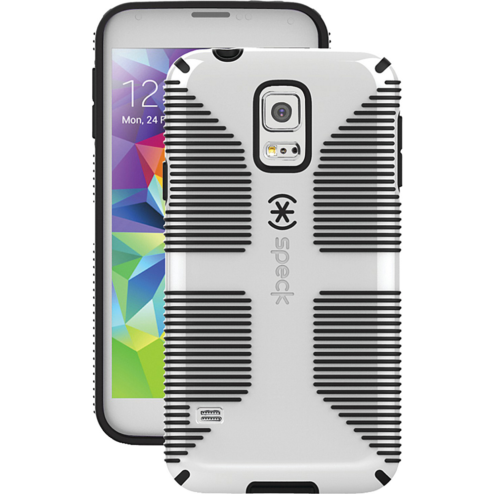Speck Samsung Galaxy S5 Candyshell Grip Case White Black Speck Personal Electronic Cases