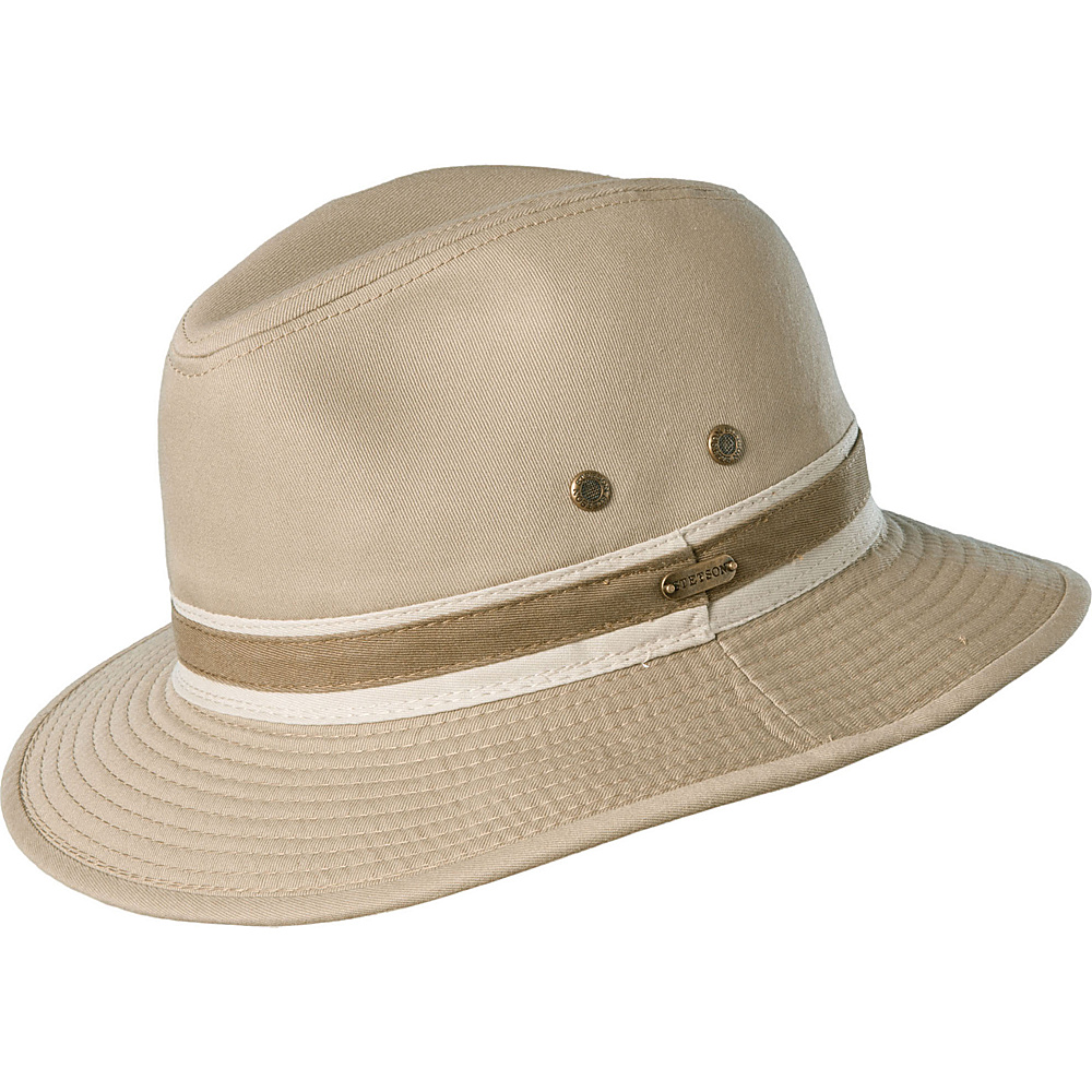 Stetson Durango Safari Hat Khaki Medium Stetson Hats Gloves Scarves