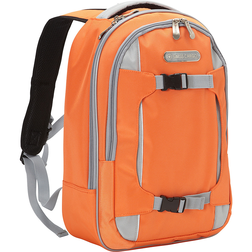 Swiss Cargo TruLite Backpack Orange Silver Swiss Cargo Business Laptop Backpacks