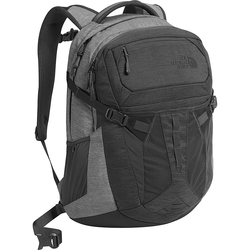 The North Face Recon Laptop Backpack Tnf Dark Grey Heather Tnf Medium Grey Heather The North Face Business Laptop Backpacks