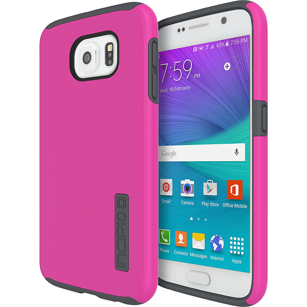 Incipio DualPro for Samsung Galaxy S6 Pink Charcoal Incipio Electronic Cases