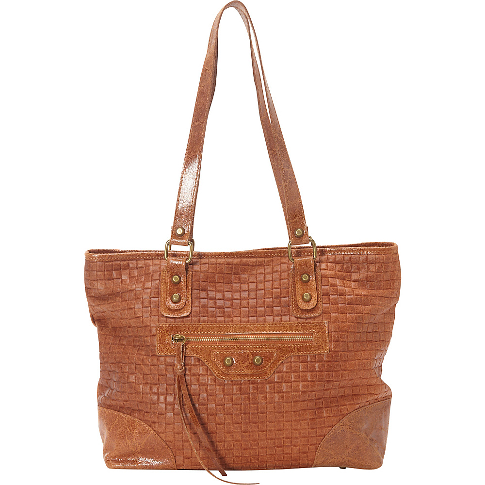 Sharo Leather Bags Woven Italian Leather Tote Honey Mustard Sharo Leather Bags Leather Handbags