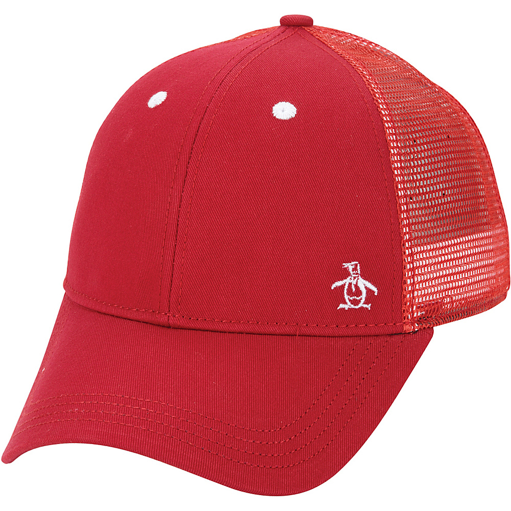 Original Penguin Sid Baseball Cap Huate Red Original Penguin Hats