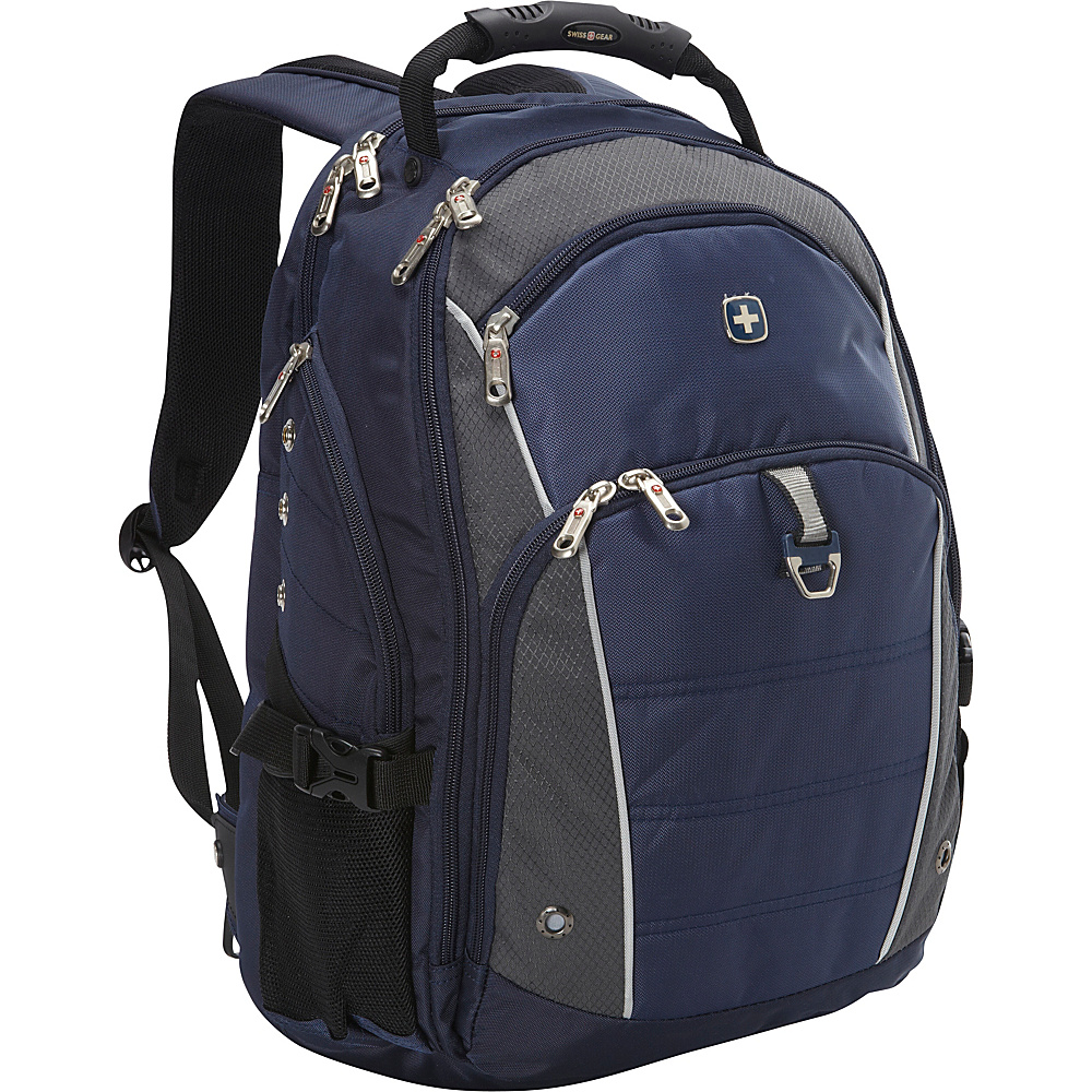 SwissGear Travel Gear Computer Backpack 3295 Grey Blue SwissGear Travel Gear Laptop Backpacks