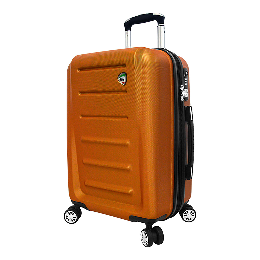 Mia Toro ITALY Moderno Hardside 24 Spinner Orange Mia Toro ITALY Hardside Luggage