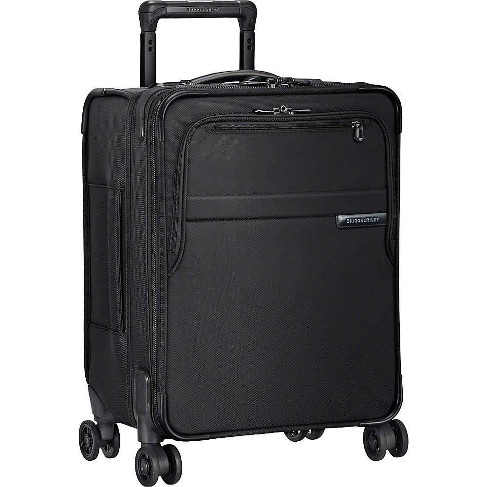 Briggs Riley Baseline CX Commuter Expandable Spinner Black Briggs Riley Softside Carry On