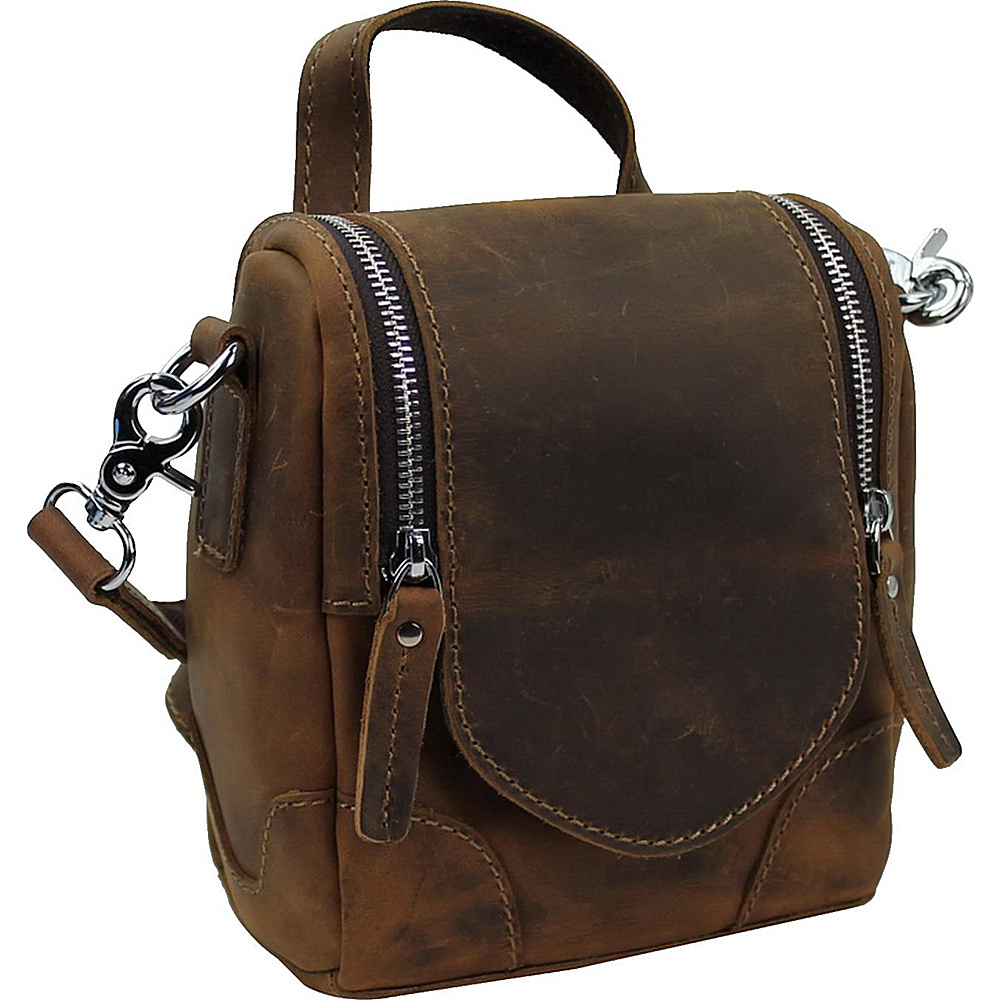 Vagabond Traveler 7.5 Leather Satchel Bag Vintage Brown Vagabond Traveler Leather Handbags
