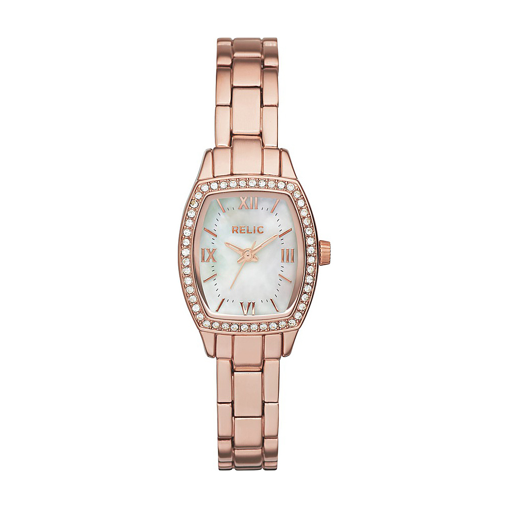 Relic Lillian Mother of Pearl Watch Rose Gold Relic Watches