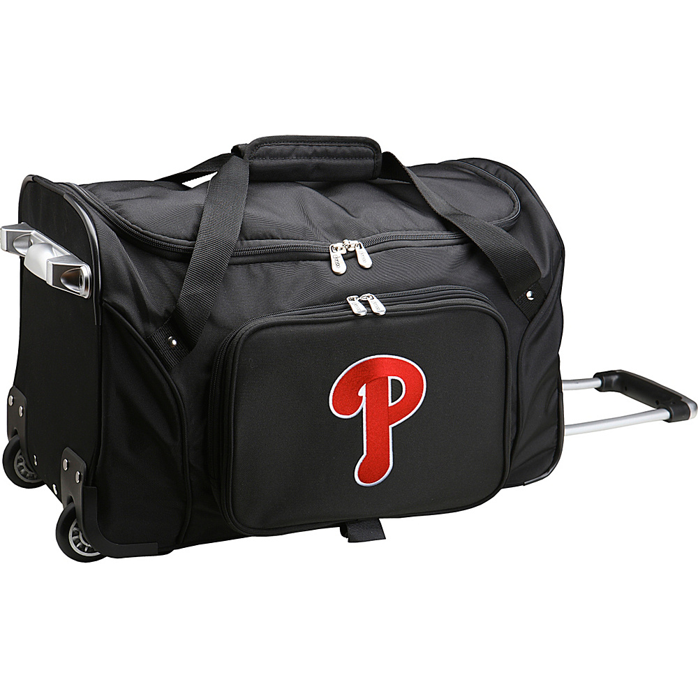 Denco Sports Luggage MLB 22 Rolling Duffel Philadelphia Phillies Denco Sports Luggage Wheeled Duffels