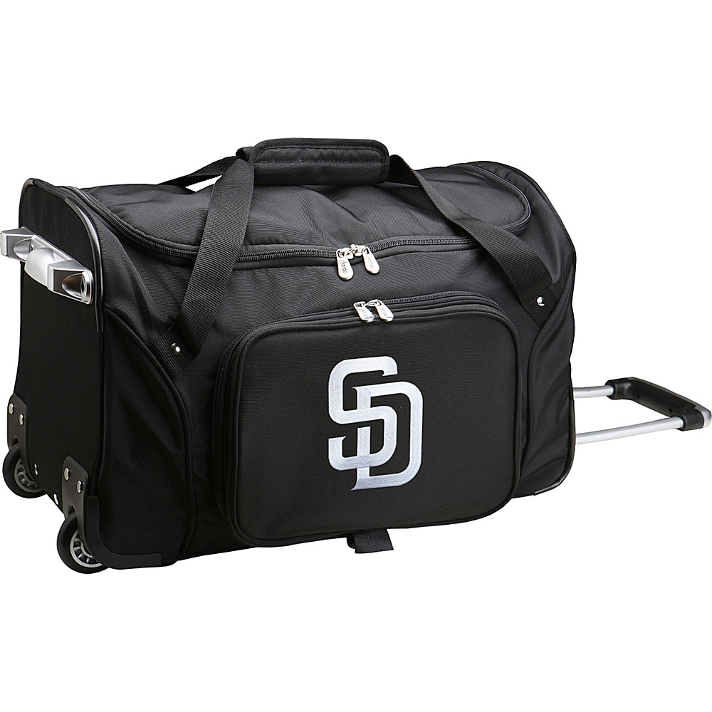 Denco Sports Luggage MLB 22 Rolling Duffel San Diego Padres Denco Sports Luggage Wheeled Duffels