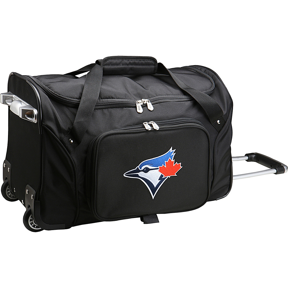 Denco Sports Luggage MLB 22 Rolling Duffel Toronto Blue Jays Denco Sports Luggage Wheeled Duffels