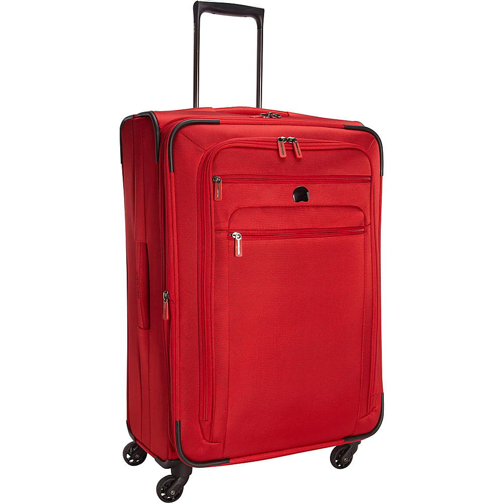 Delsey Helium Sky 2.0 25 Exp. Spinner Trolley Red Delsey Softside Checked