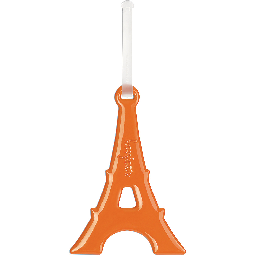 pb travel Alife Design Eiffel Tower Luggage Tags Orange pb travel Luggage Accessories
