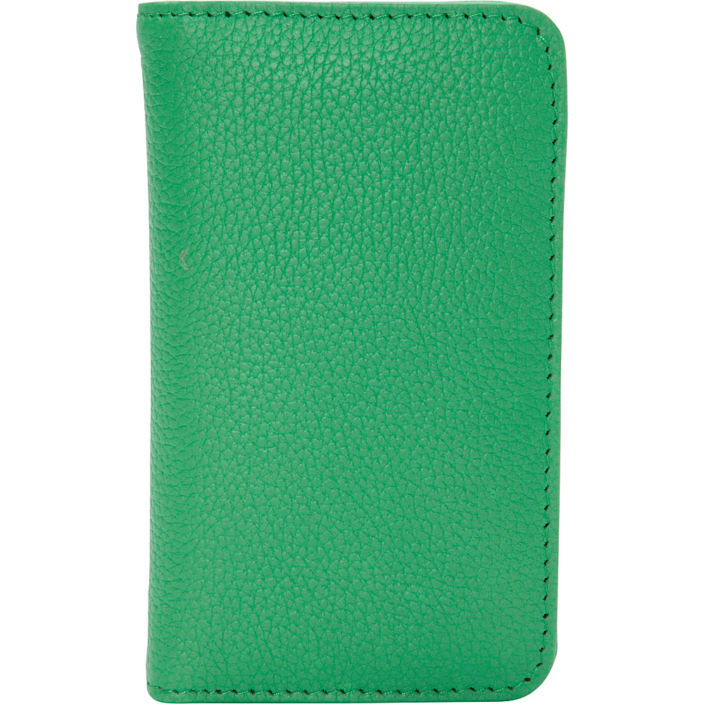 Buxton Hudson Pik Me Up Snap Card Case Exclusive Colors Bright Green Exclusive Color Buxton Ladies Key Card Coins Cases