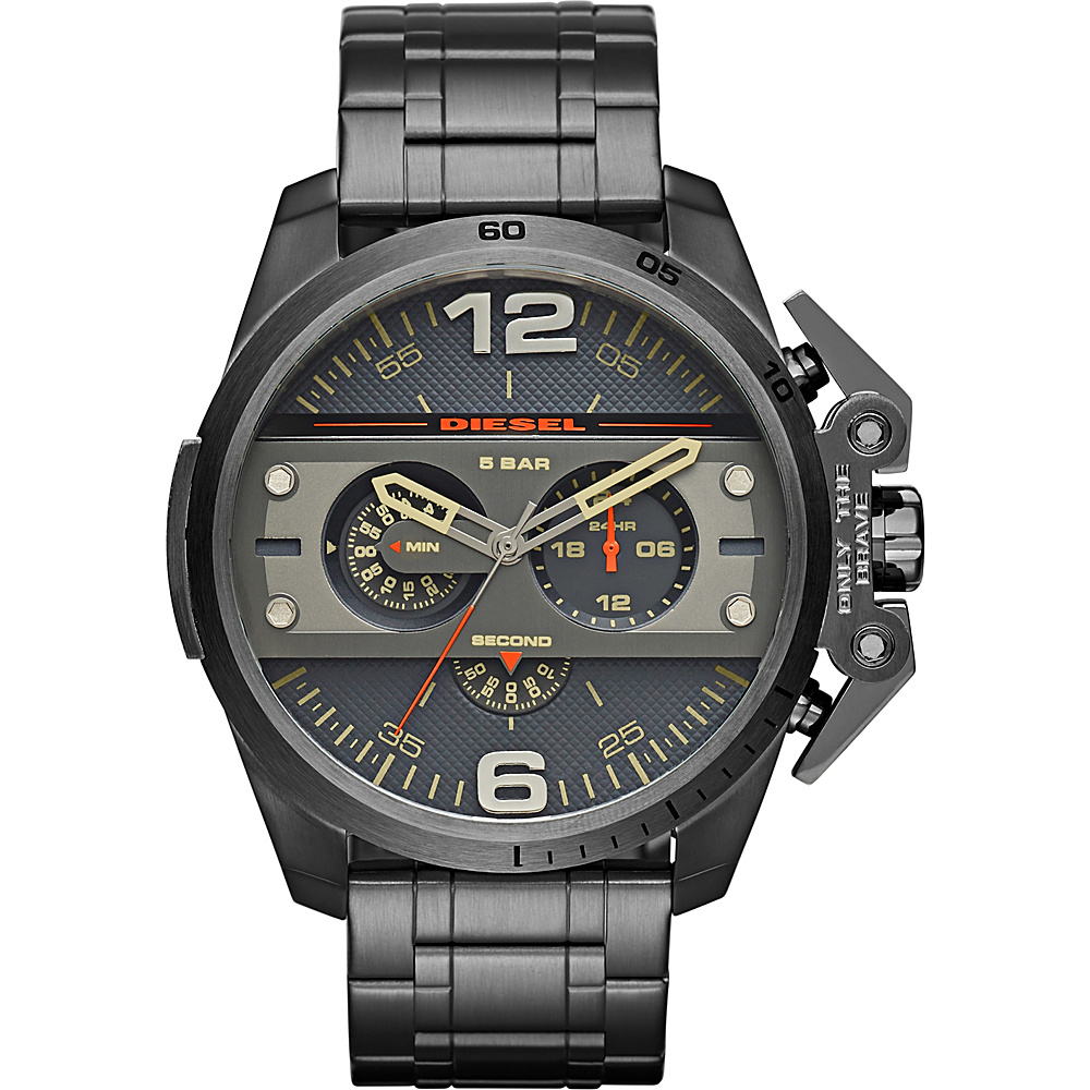 Diesel Watches Ironside Chronograph Stainless Steel Watch Grey Diesel Watches Watches