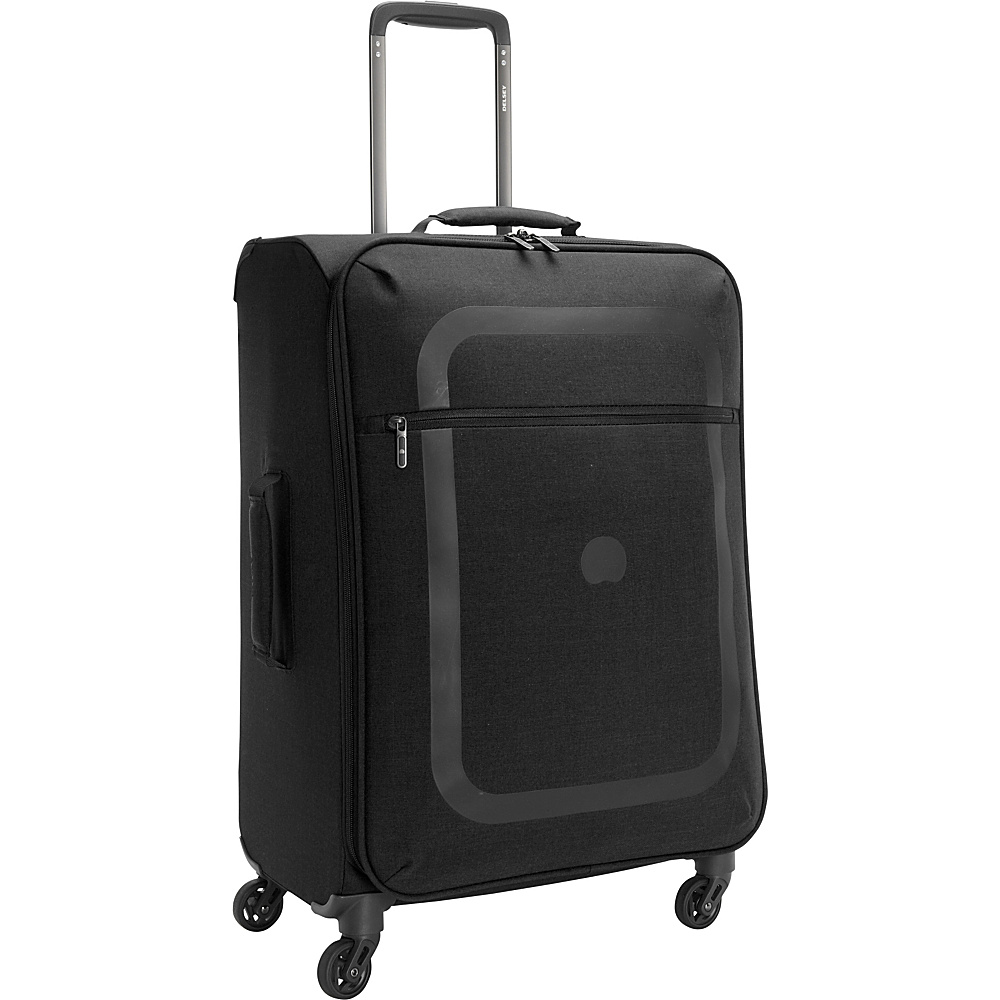 Delsey Dauphine 23 Spinner Trolley Black Delsey Softside Checked