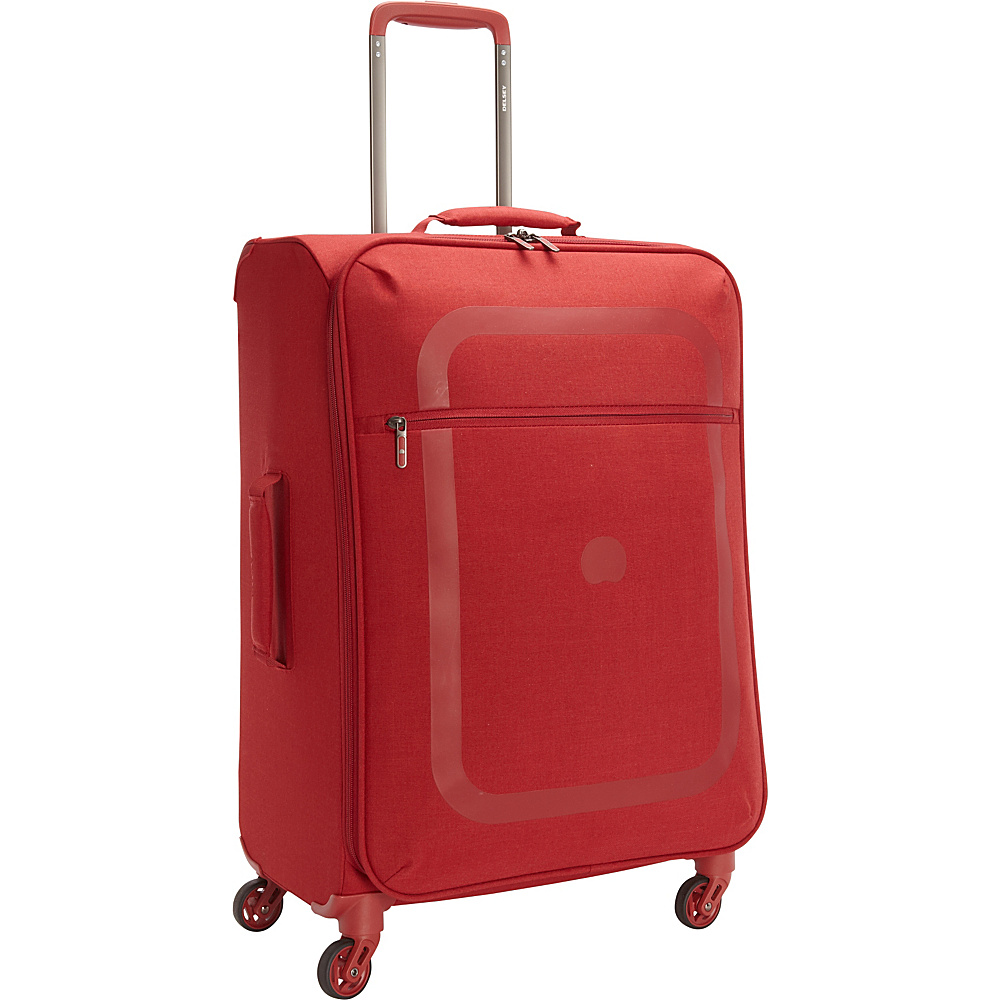 Delsey Dauphine 23 Spinner Trolley Red 04 Delsey Softside Checked