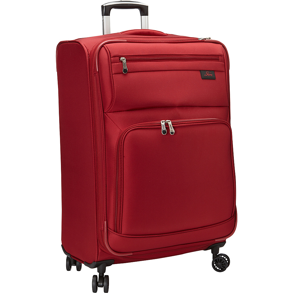 Skyway Sigma 5.0 25 4 Wheel Expandable Upright Merlot Red Skyway Softside Checked