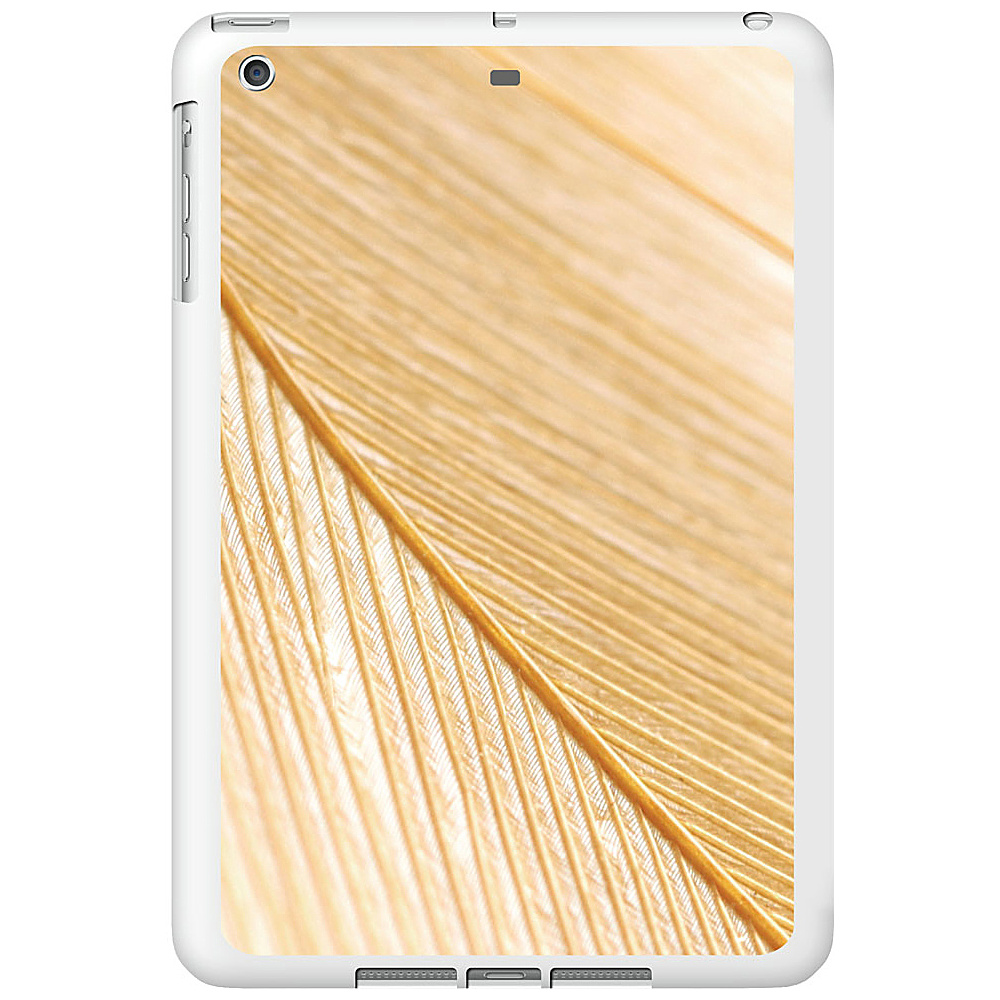 Centon Electronics OTM Glossy White iPad Air Case Feather Collection Gold Centon Electronics Electronic Cases