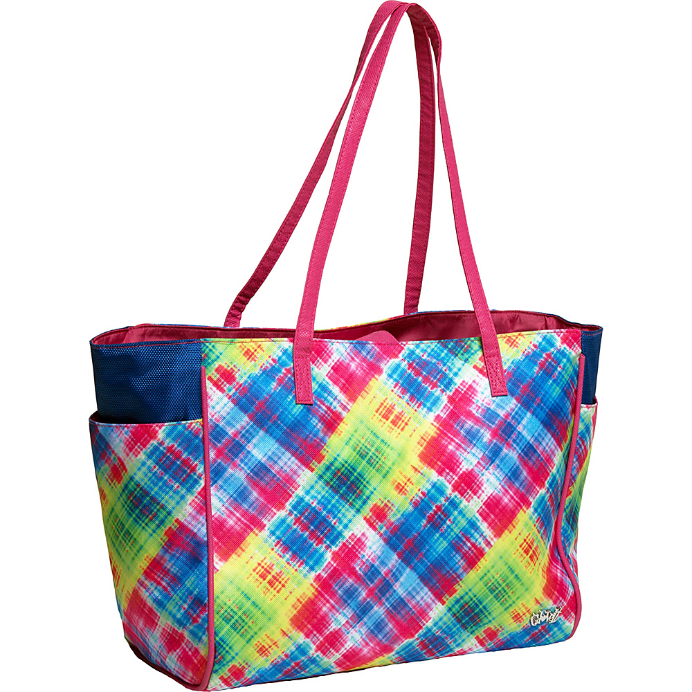 Glove It Medium Tote Bag Electric Plaid Glove It Other Sports Bags