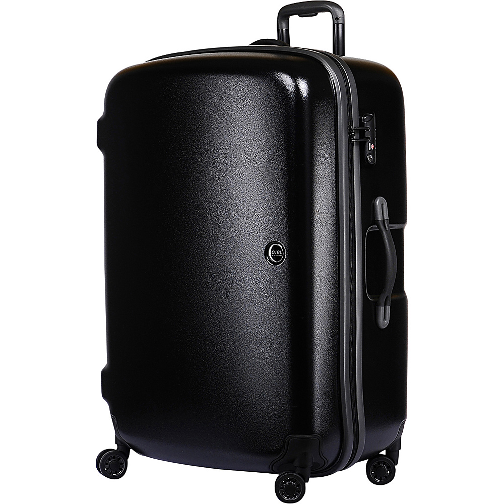 Lojel Nimbus IPX 3 Waterproof Luggage Large Black gray Lojel Hardside Checked