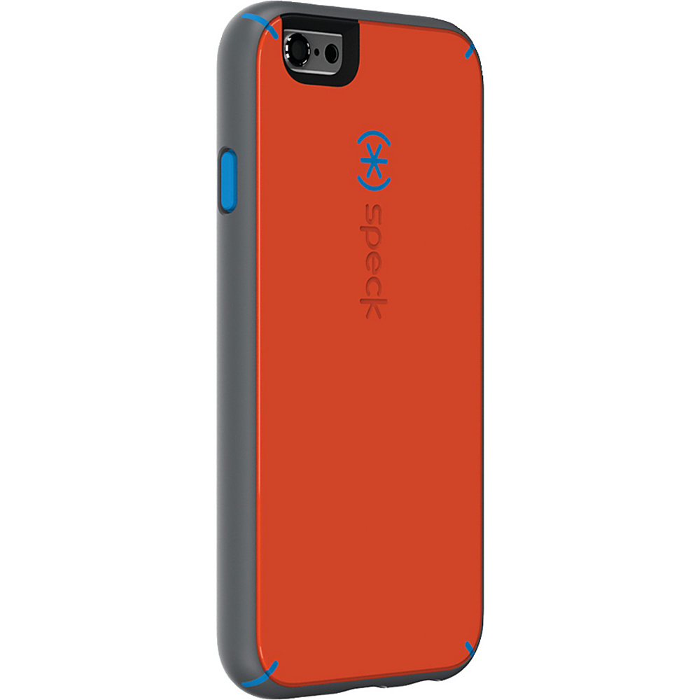 Speck iPhone 6 6s Mightyshell Faceplate Carrot Orange Speck Blue Slate Gray Speck Electronic Cases