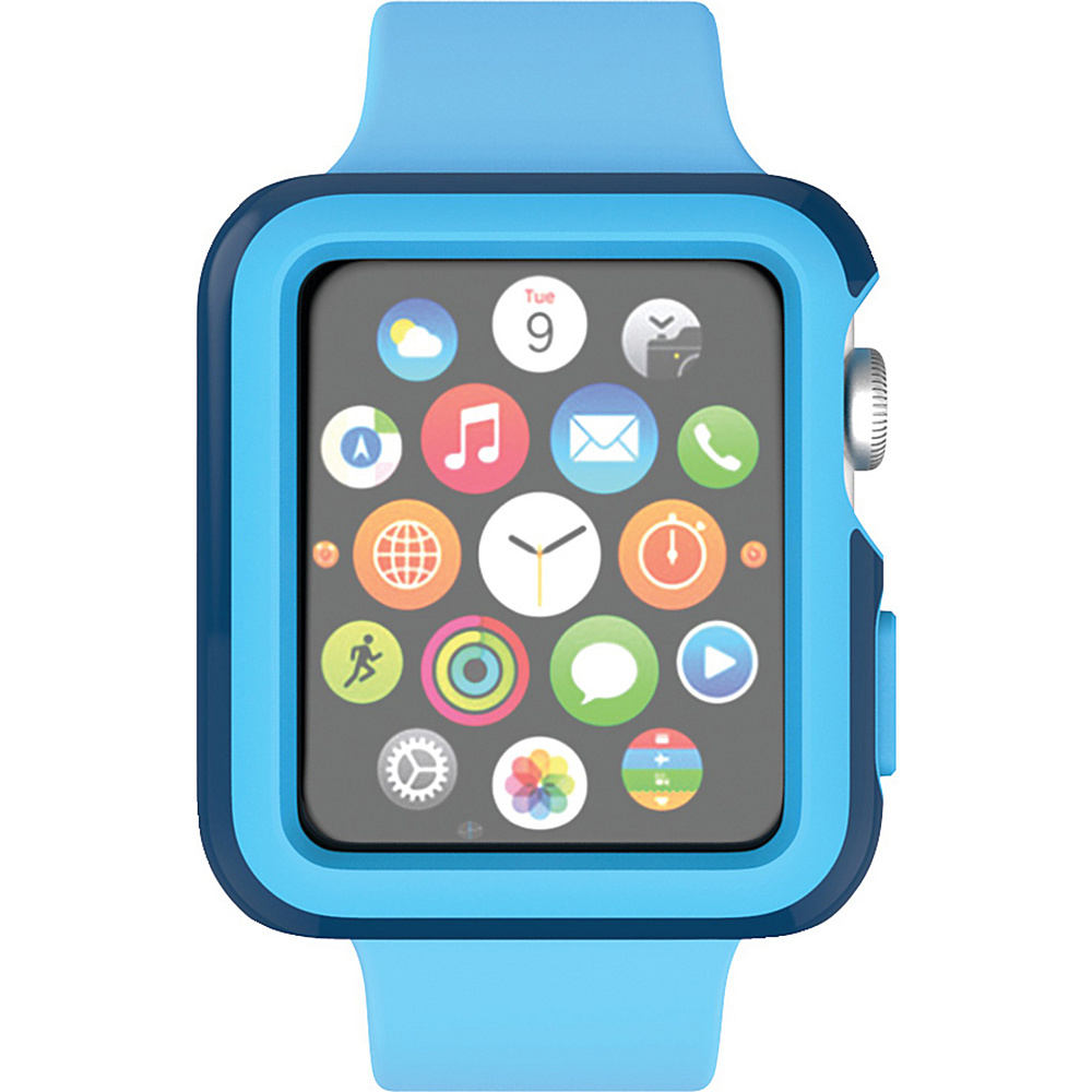 Speck Apple Watch 42mm Candyshell Fit Case Deep Sea Blue Lagoon Blue Speck Electronic Cases