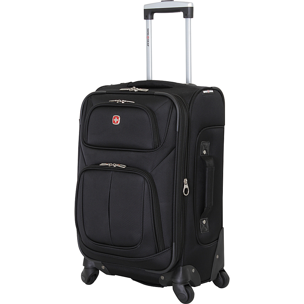 SwissGear Travel Gear 21 Spinner SA6283 Black SwissGear Travel Gear Small Rolling Luggage