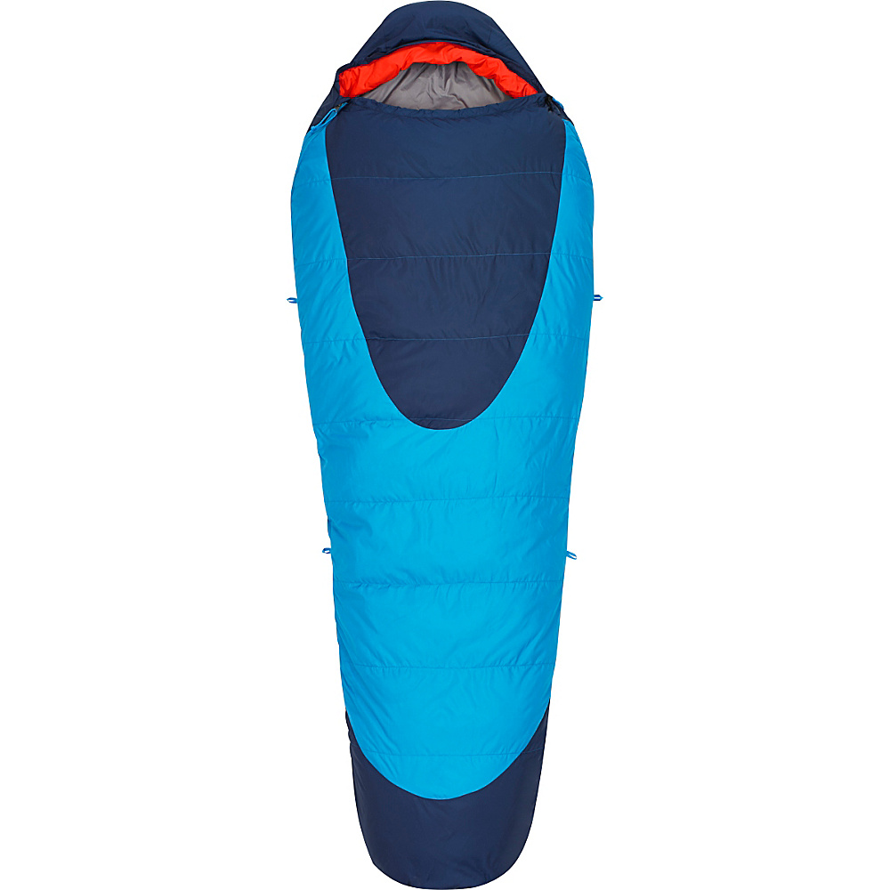 Kelty Cosmic 20 Degree 600 DriDown Sleeping Bag Paradise Blue Short Kelty Outdoor Accessories