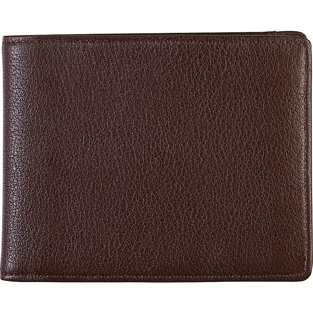 Johnston Murphy Flip Bifold RFID Wallet Dark Brown Johnston Murphy Men s Wallets