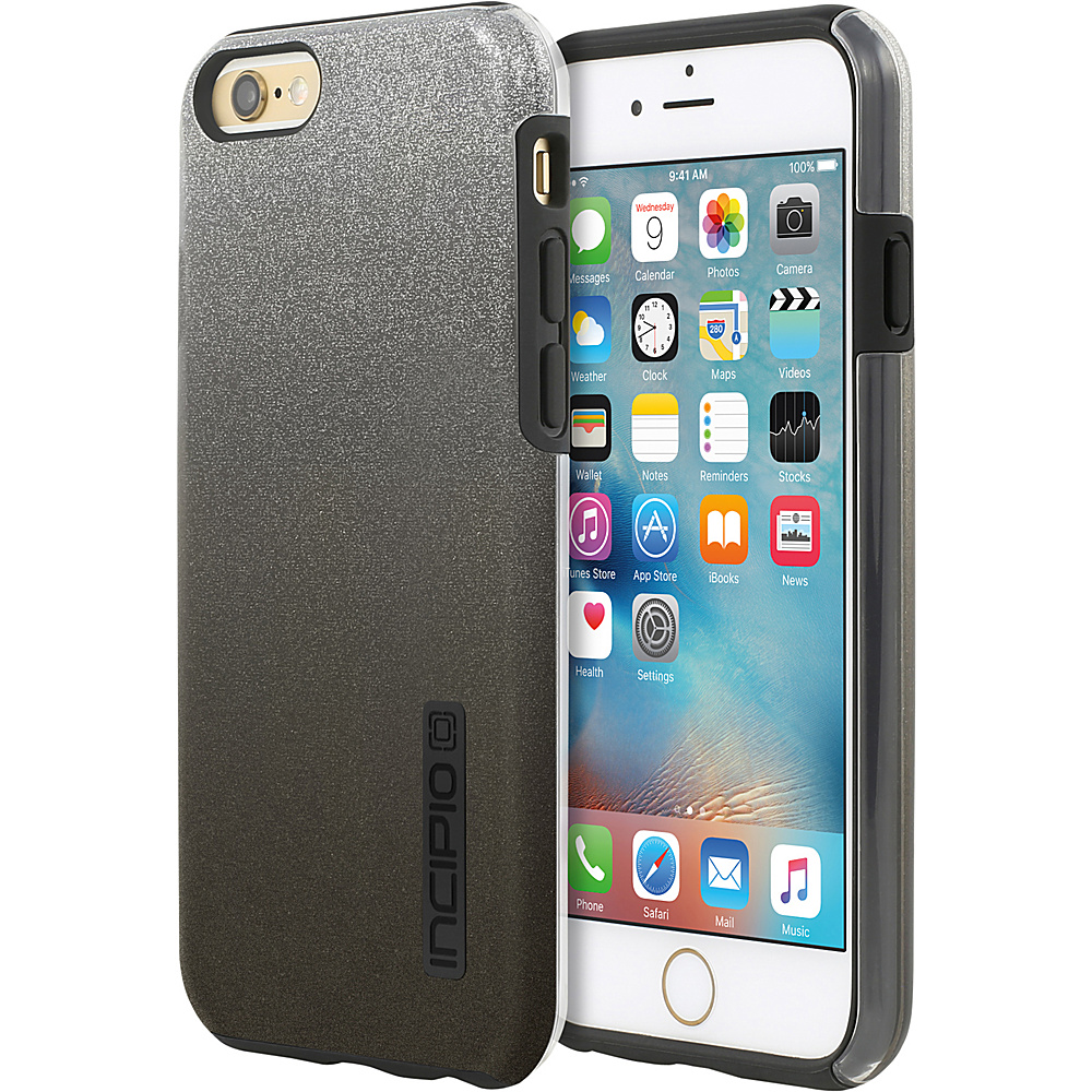 Incipio DualPro Glitter for iPhone 6 6s Black Incipio Personal Electronic Cases