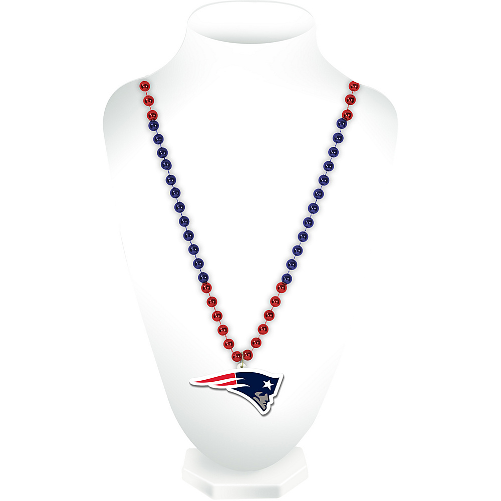 Luggage Spotters NFL New England Patriots Sports Beads With Medallion Blue Luggage Spotters Other Fashion Accessories