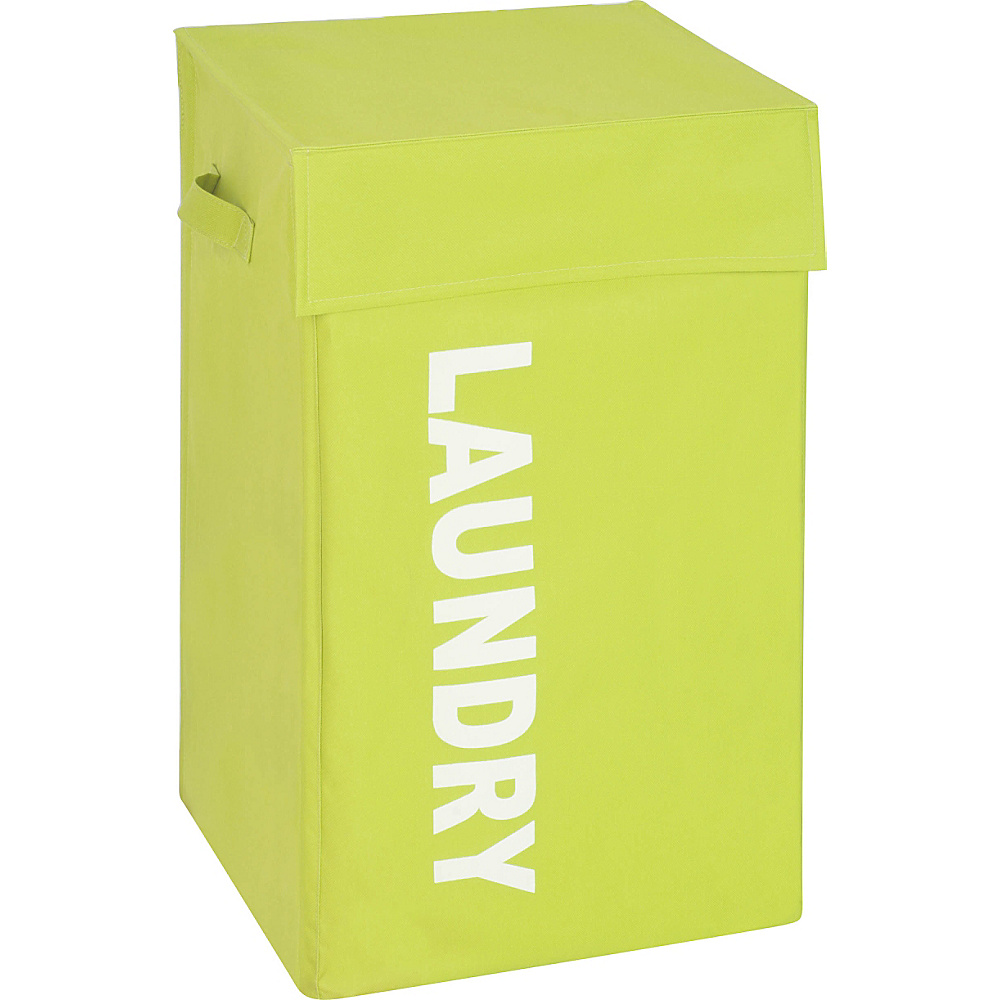 Honey Can Do Graphic Hamper With Lid green Honey Can Do Packable Bags