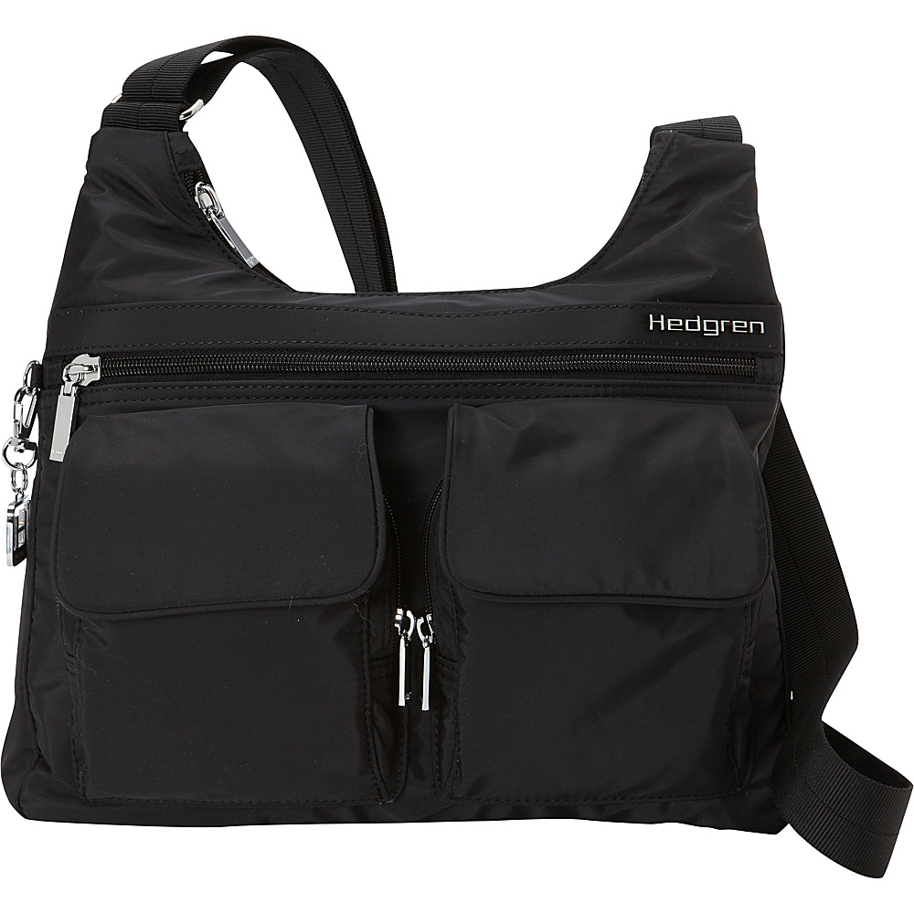 Hedgren Prarie Crossbody Bag Updated Black Hedgren Fabric Handbags