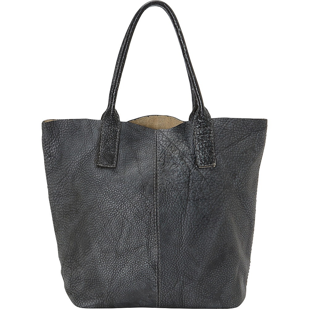 Journey Collection by Annette Ferber Amalfi Tote Charcoal Black Journey Collection by Annette Ferber Manmade Handbags
